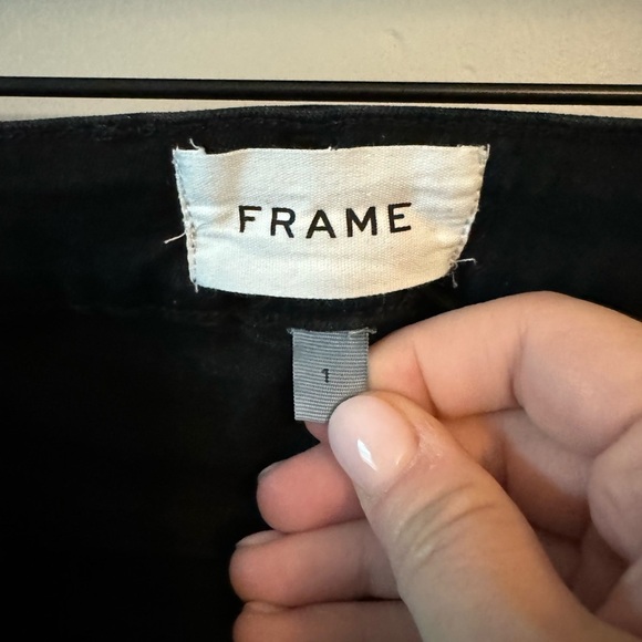 FRAME Denim Le One Flare Mid Rise Denim Jeans - Picture 9 of 13